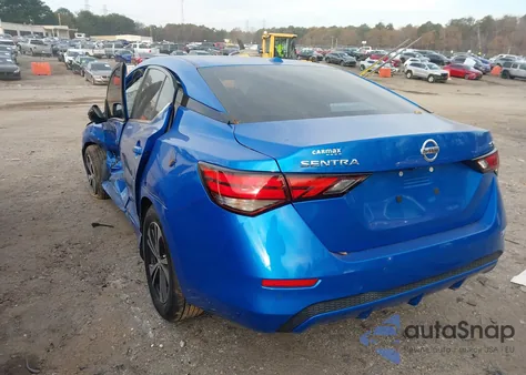 2021 Nissan Sentra Sv Xtronic Cvt из США, поврежденный, VIN 3N1AB8CV3MY265823